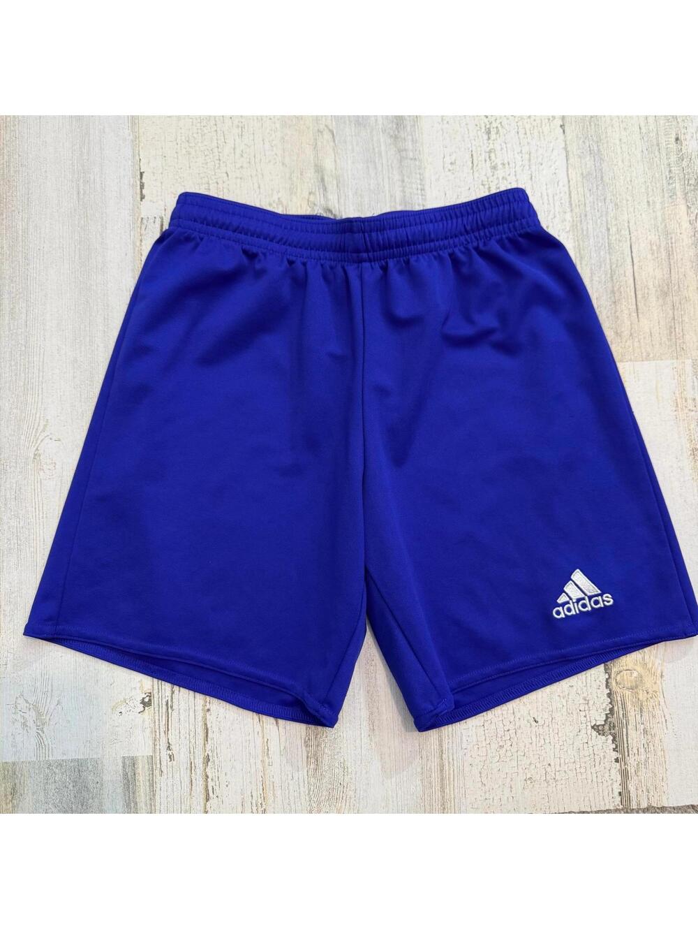 Boys Small Youth 9-10Y Adidas Blue Athletic Shorts
